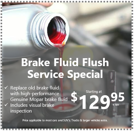 Brake Fluid Flush Service Special